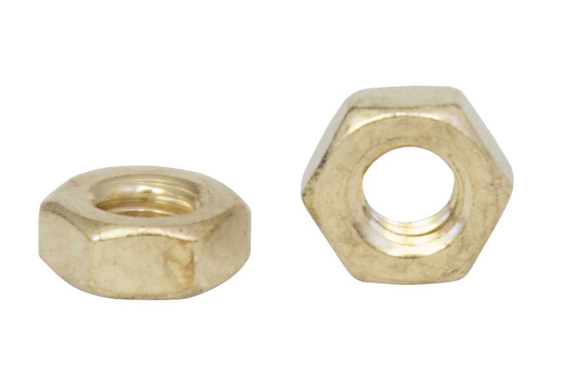 Гайка М6, латунь, DIN 934